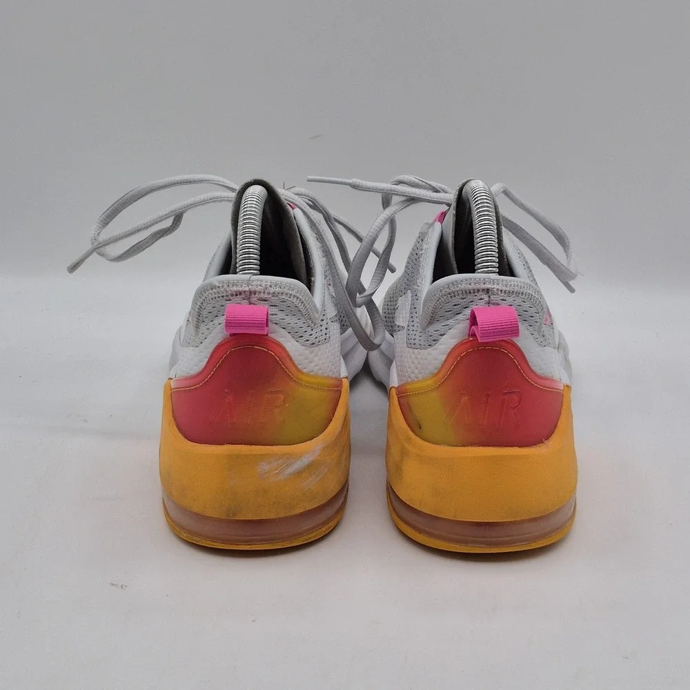 Nike Air Max Shoes Womens Size 8.5 Gray Pink Mesh Running Sneakers CJ9996-001